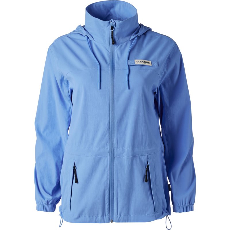 Magellan Outdoors Women's Overcast Windbreaker Fishing Jacket Provence, Small - Women's Fishing Tops at Academy Sports