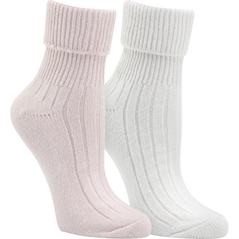 Magellan Outdoors Foldover Lounge Socks 2 Pack Light Pink, Medium - Western And Thermal Socks at Academy Sports