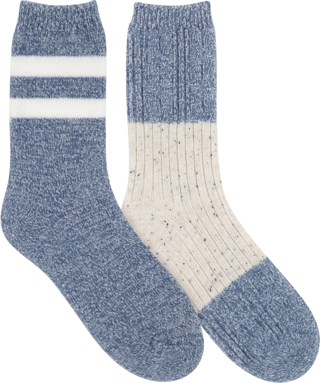 Magellan Outdoors Women's Sweater Lounge Crew Socks 2 Pack                                                                       - view number 2
