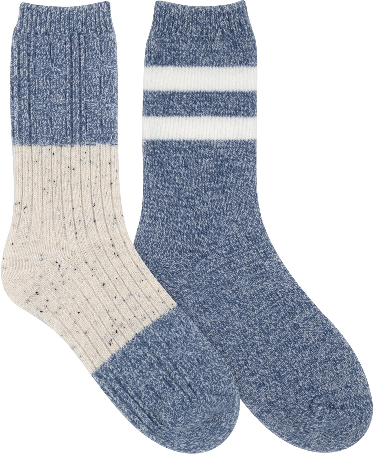 Magellan Outdoors Women's Sweater Lounge Crew Socks 2 Pack                                                                       - view number 2