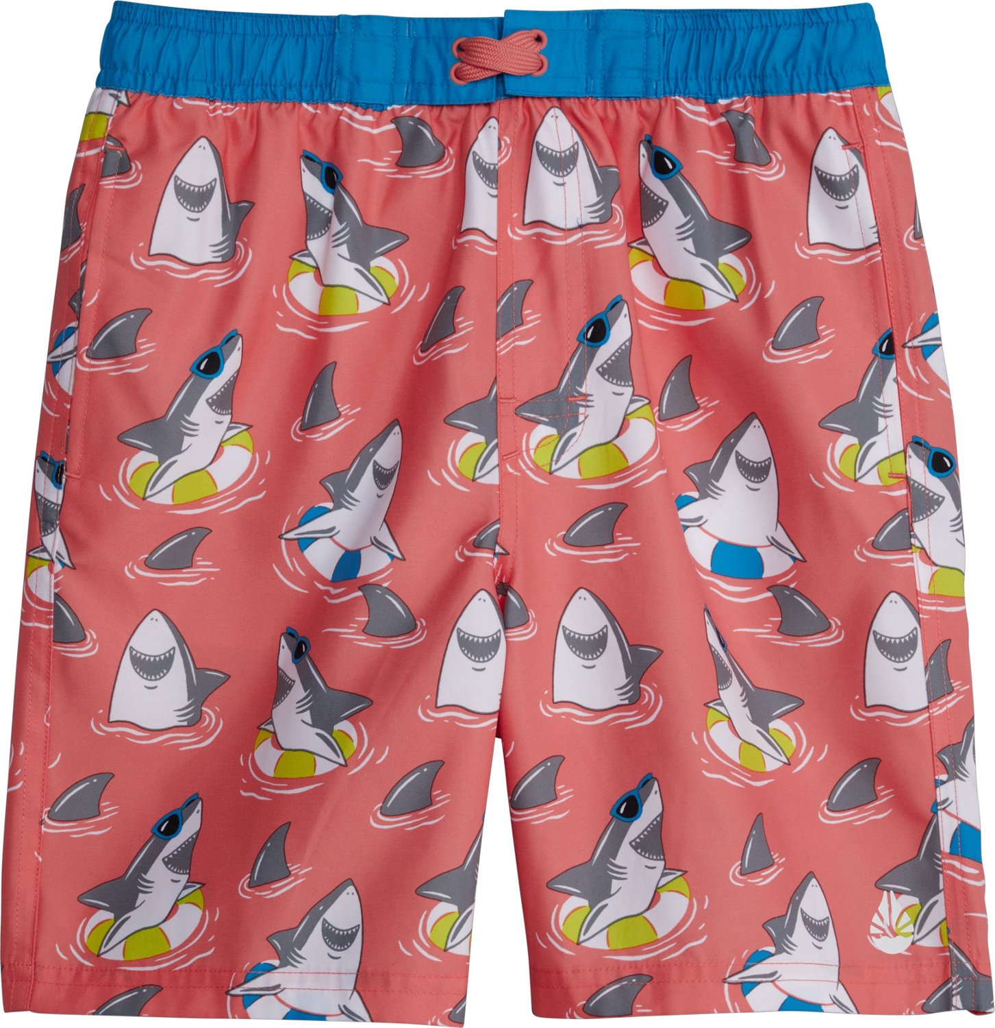 The O'Rageous Boys' Tube Shark Printed E Board Shorts