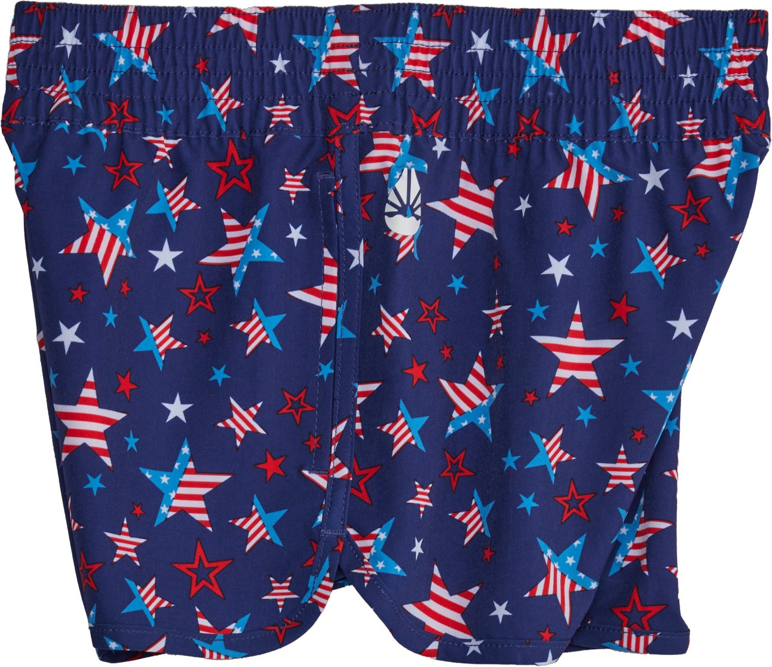 O'Rageous Girls' Americana Stars Printed E Boardshorts - view number 2