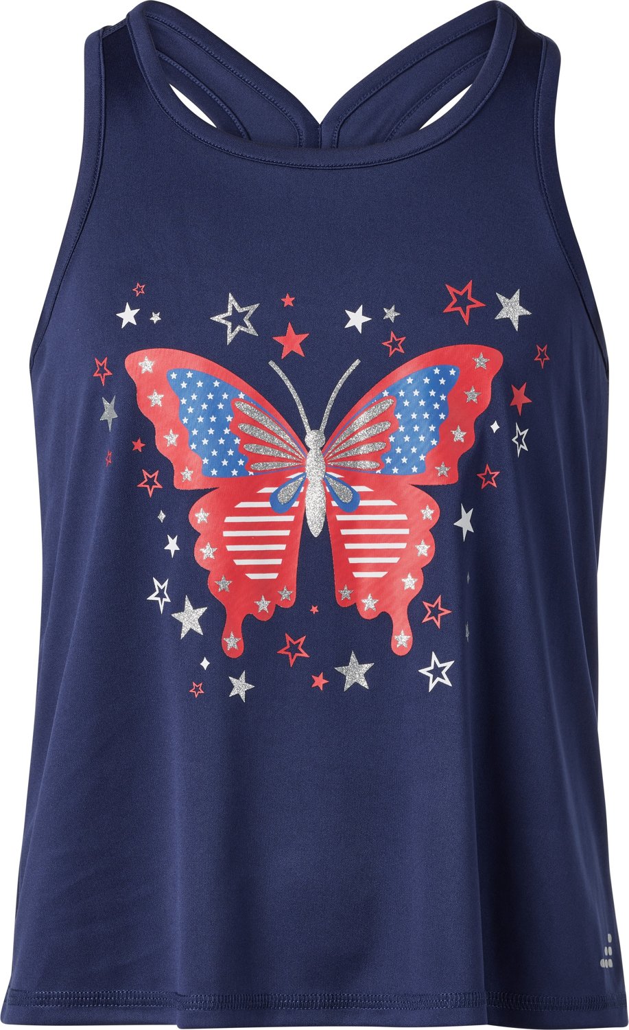 BCG Girls' Training Turbo US Butterfly Tank Top
