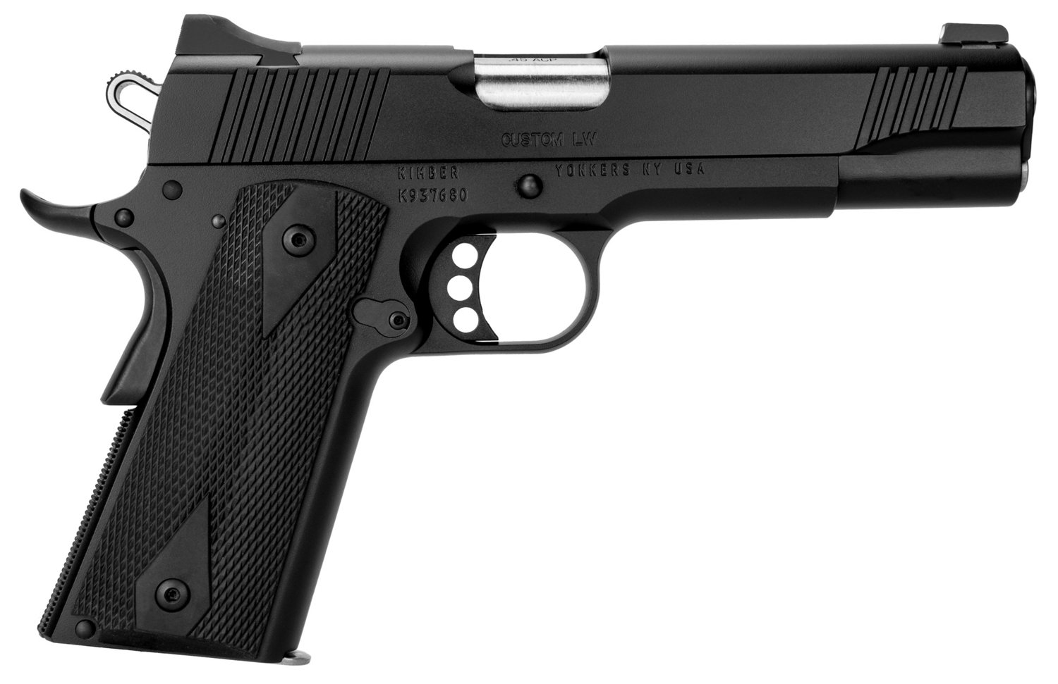 Kimber 1911 Custom LW .45 ACP Black Pistol Bundle | Academy