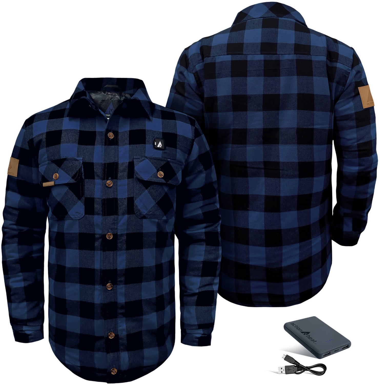 ActionHeat Adults' 5V Battery Heated Work Long Sleeve Shirt - view number 4