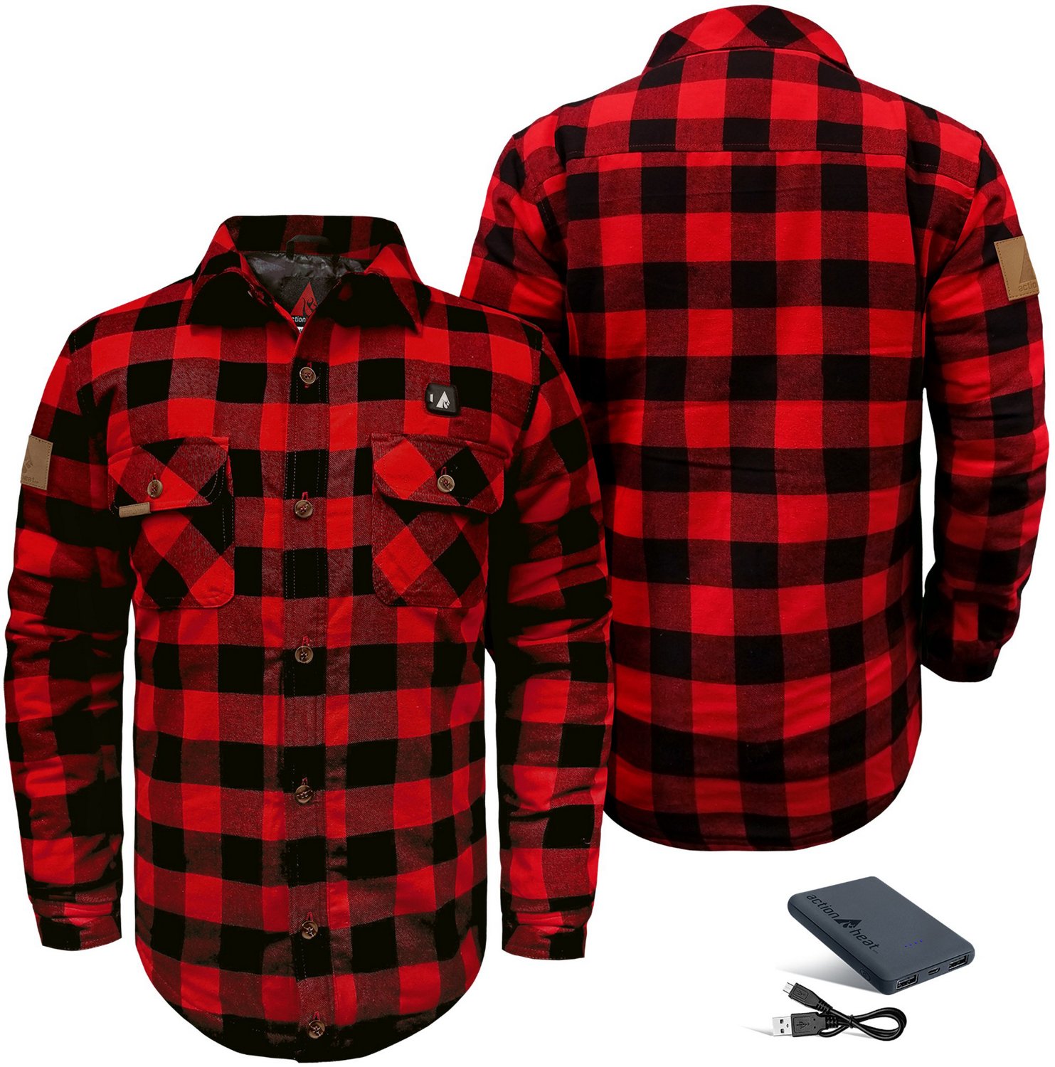 ActionHeat Adults' 5V Battery Heated Work Long Sleeve Shirt - view number 4