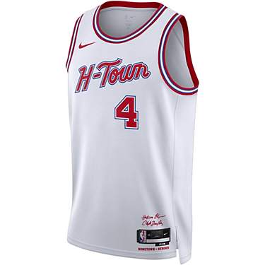 Nike Men's Houston Rockets Jalen Green 4 City Edition Swingman Jersey                                                           