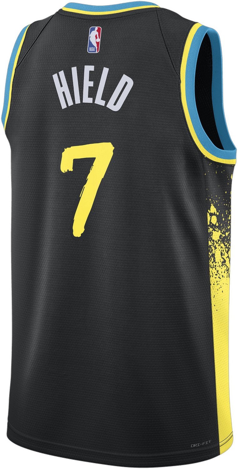 Nike Men's Indiana Pacers Buddy Hield #24 City Edition Swingman Jersey ...