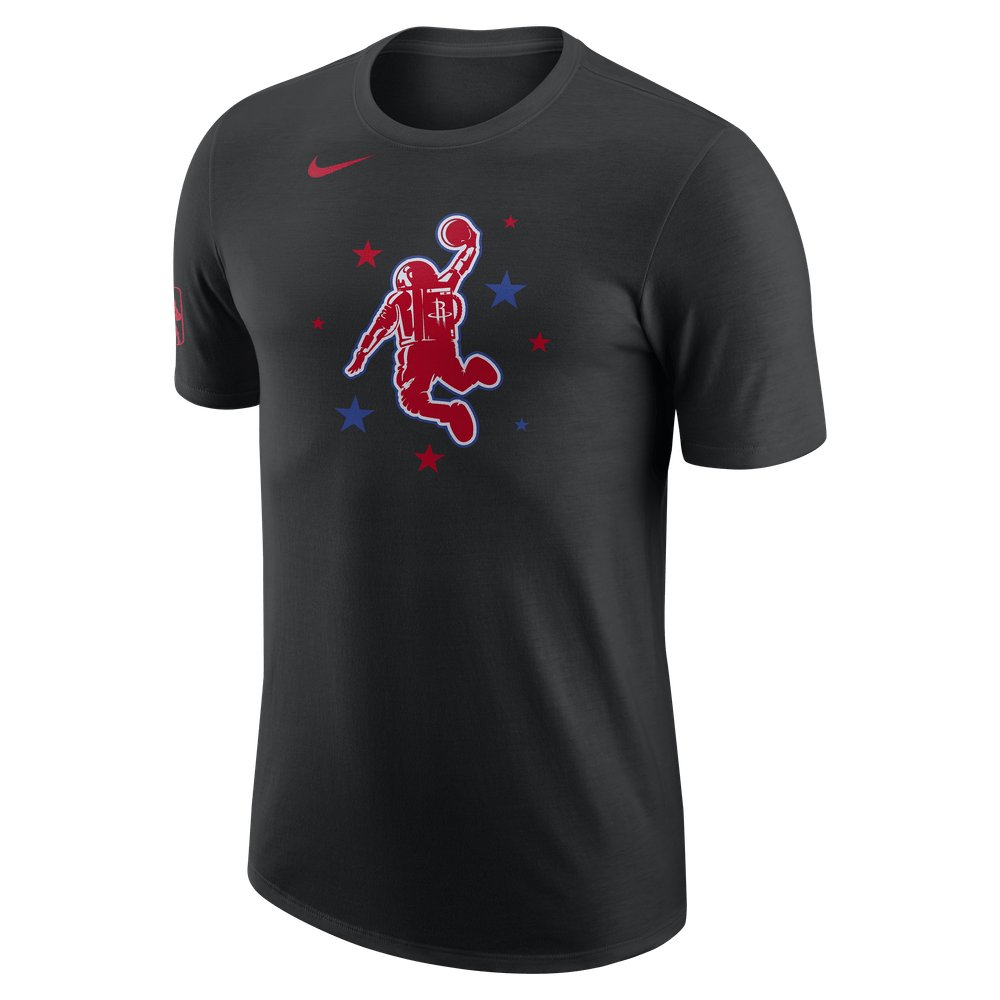 Nike Men's Houston Rockets City Edition Logo T-shirt