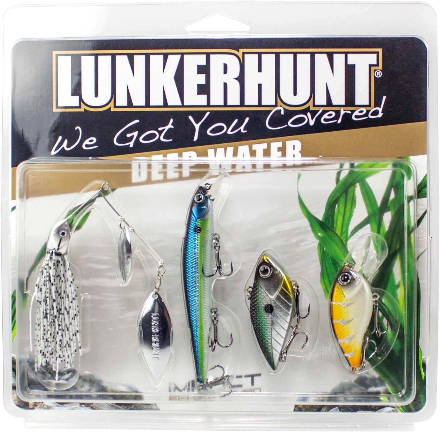 Lunkerhunt Impact Series Deep Water Combo Hard Baits Academy
