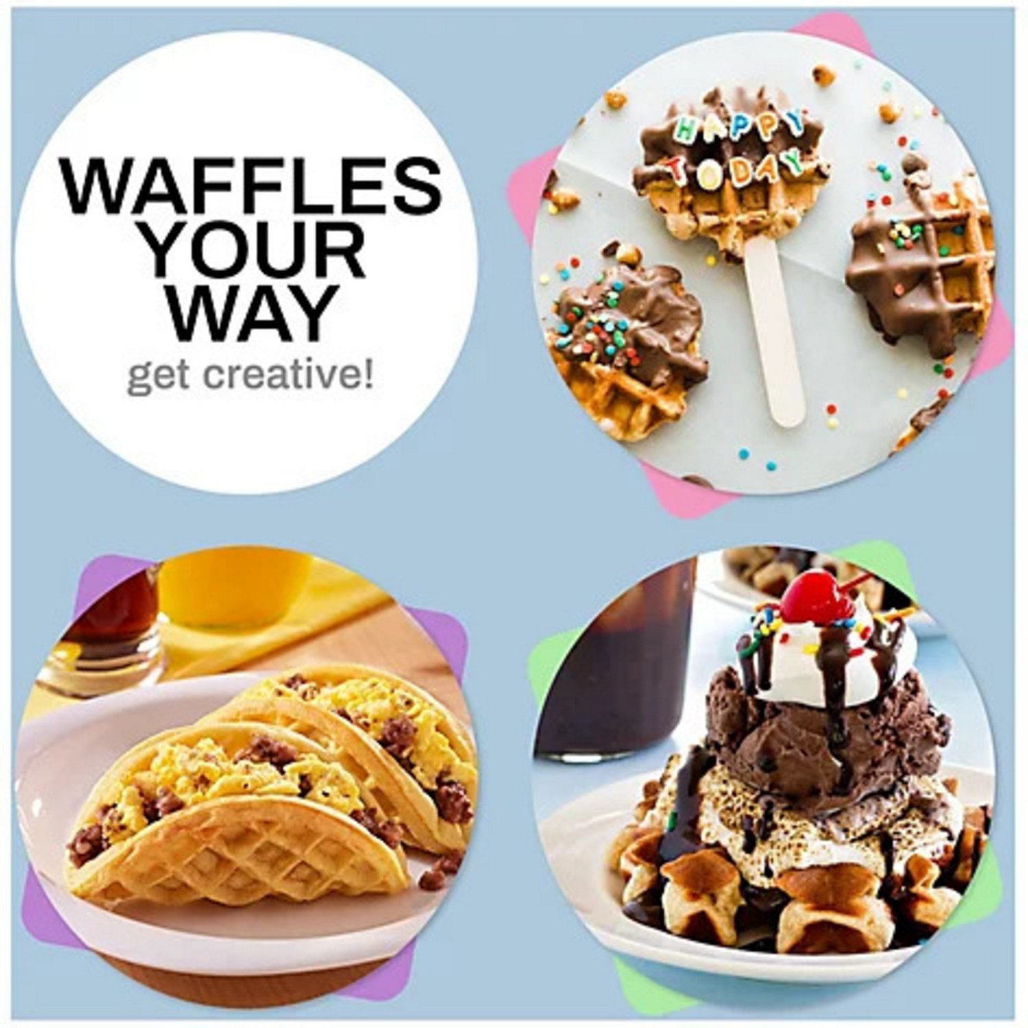 Elite Gourmet Mini Waffle Maker - view number 4