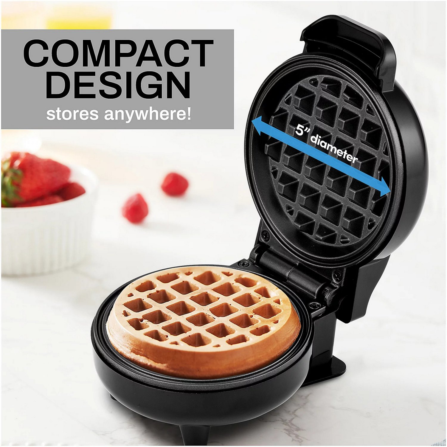 Elite Gourmet Mini Waffle Maker - view number 3