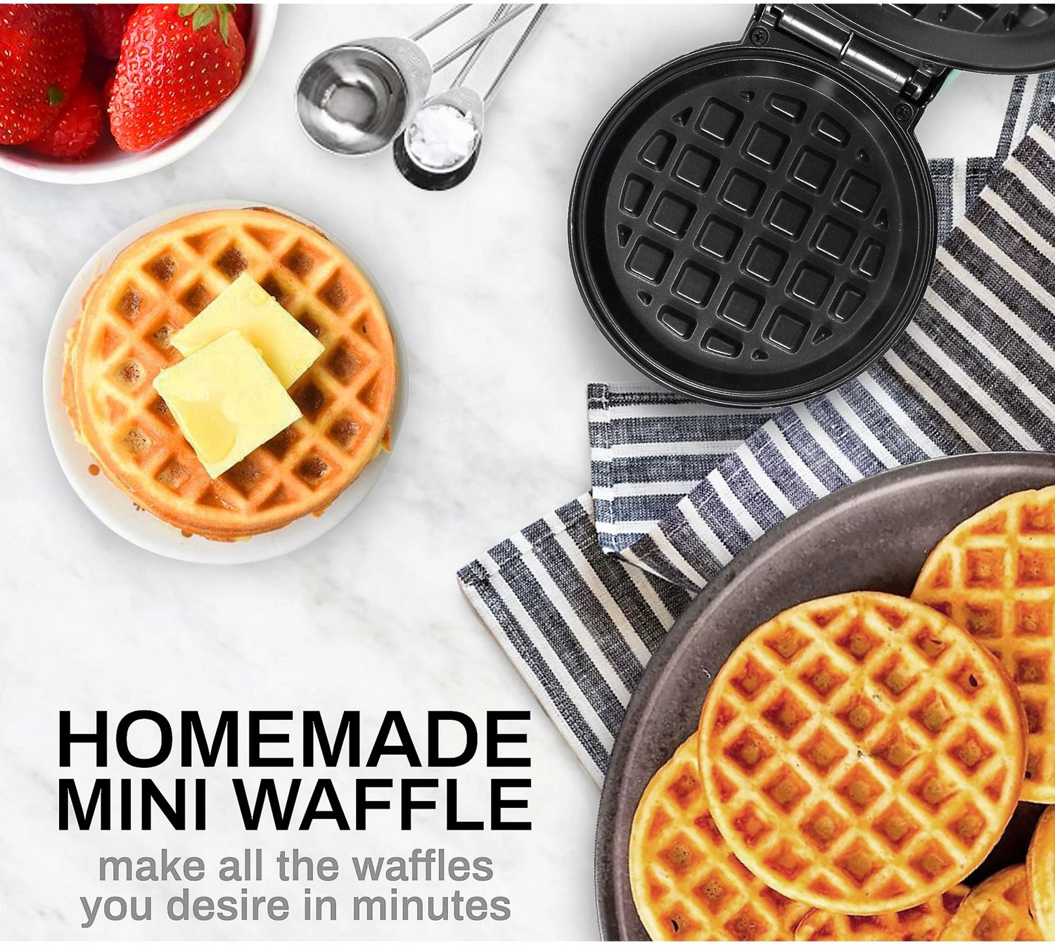Elite Gourmet Mini Waffle Maker - view number 6