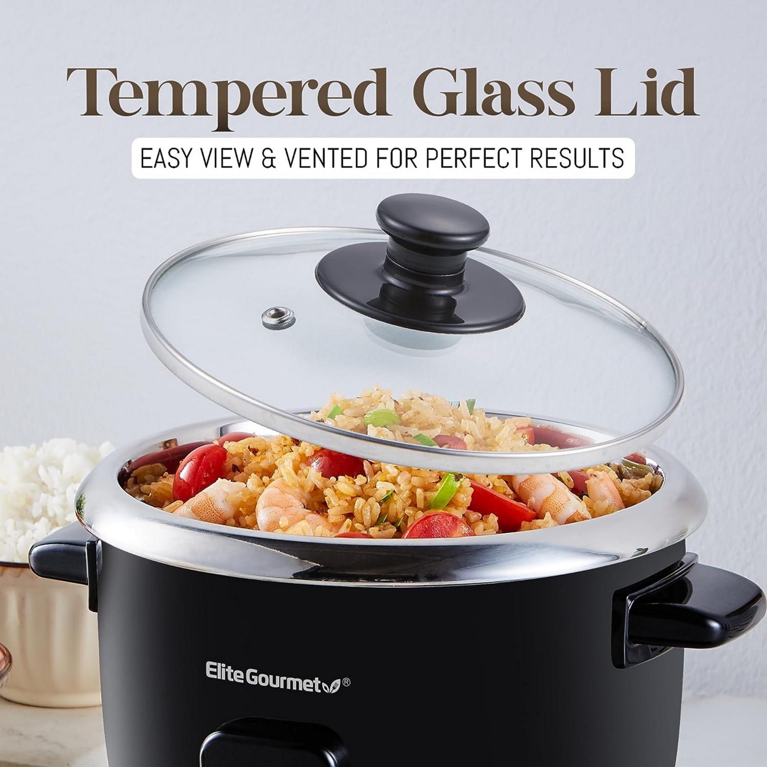 Elite Gourmet 6 Cup Rice Cooker - view number 4