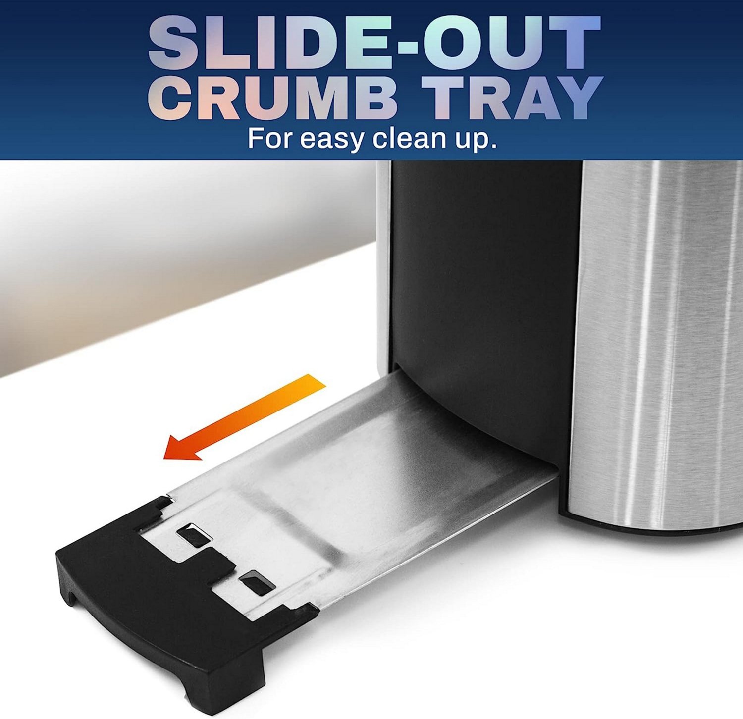 Elite Gourmet SS 2-Slice LCD Toaster With Bagel Function - view number 3