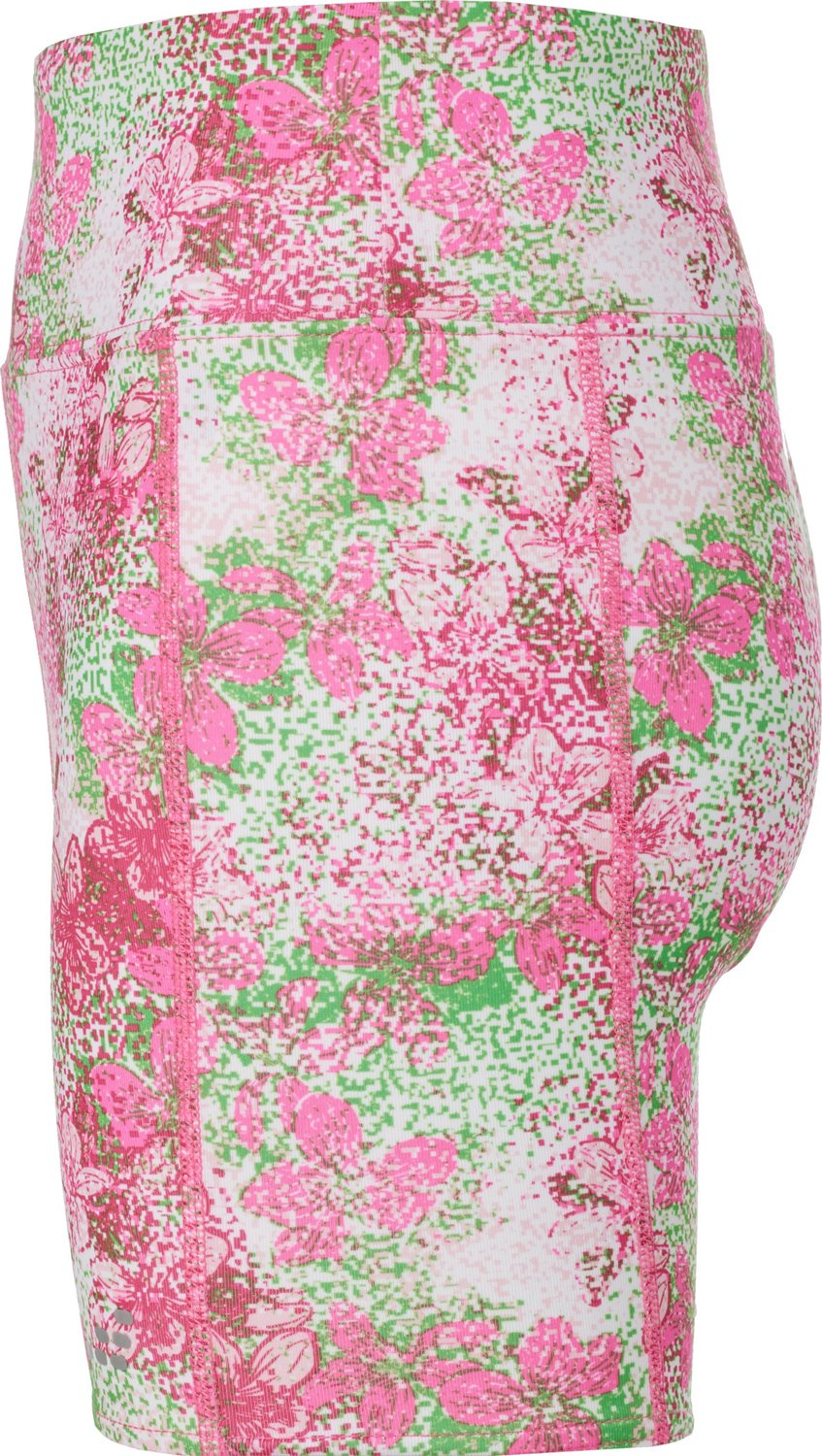 BCG Girls' Printed Bike Shorts                                                                                                   - view number 3