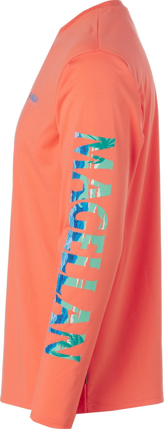 Magellan Outdoors Men's Casting Crew Long Sleeve T-shirt                                                                         - view number 5