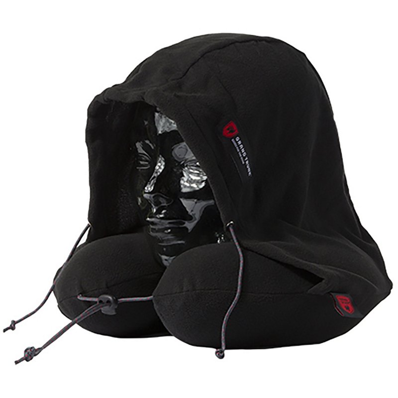 Grand Trunk Hooded Neck Travel Pillow Black - Blankets And Pillows at Academy Sports