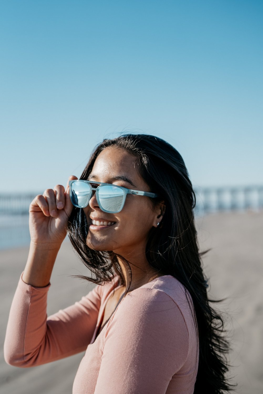 Knockaround Adults' Brightside Soul Surfer Sunglasses - view number 7