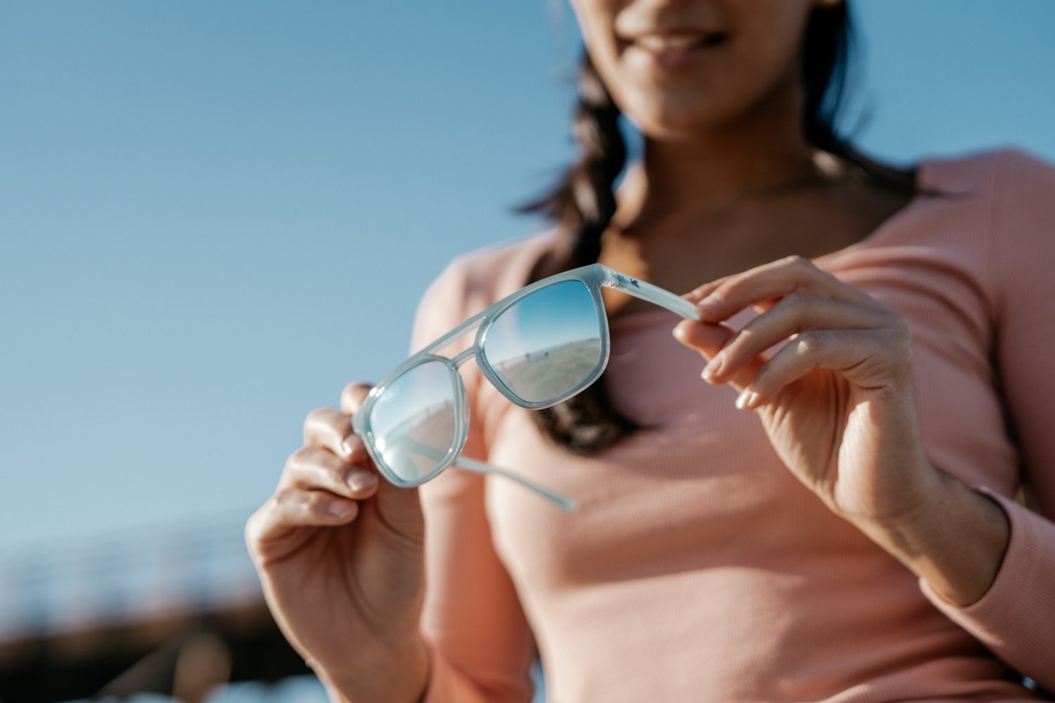 Knockaround Adults' Brightside Soul Surfer Sunglasses - view number 8