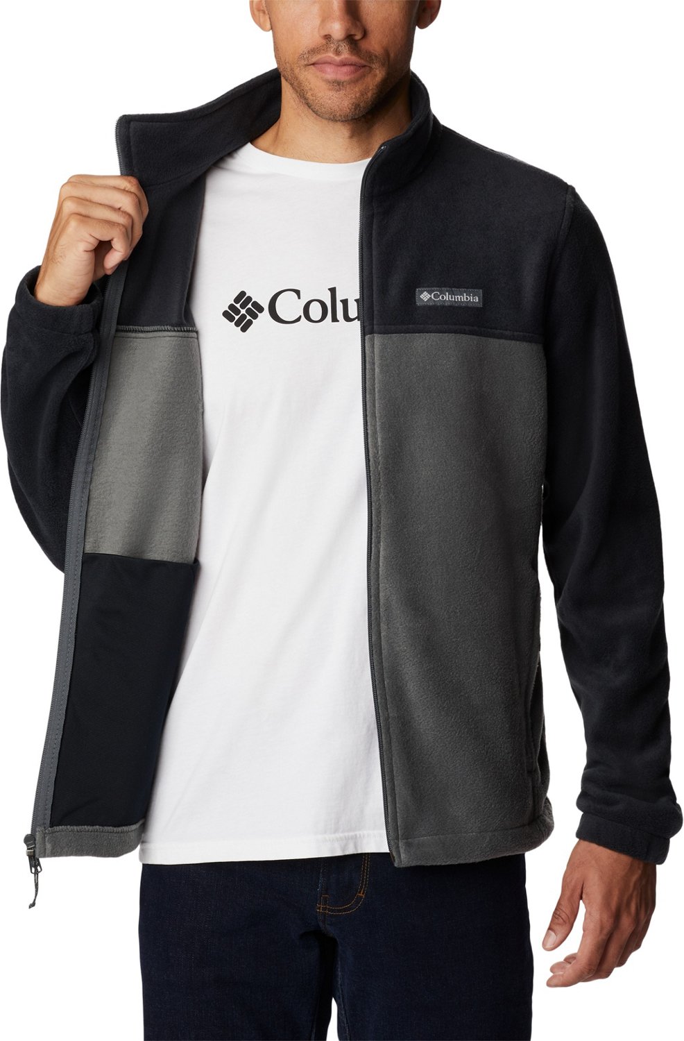 Columbia Sportswear Men's Steens Mountain Fleece Jacket - view number 3