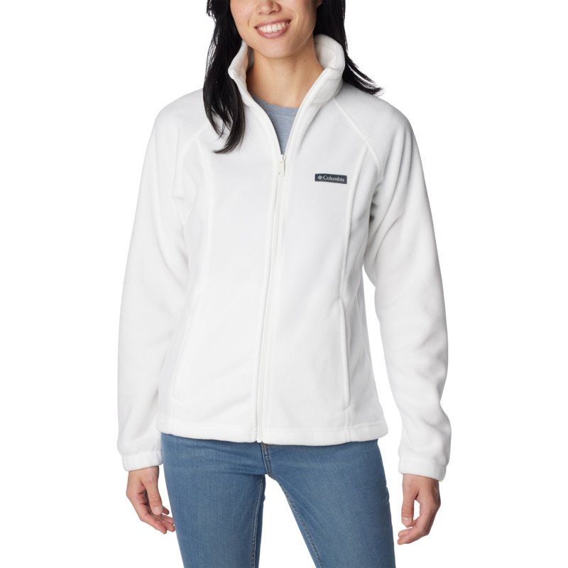 Columbia Sportswear Women's Benton Springs Full Zip Fleece Jacket White, X-Large - Women's Fleece at Academy Sports