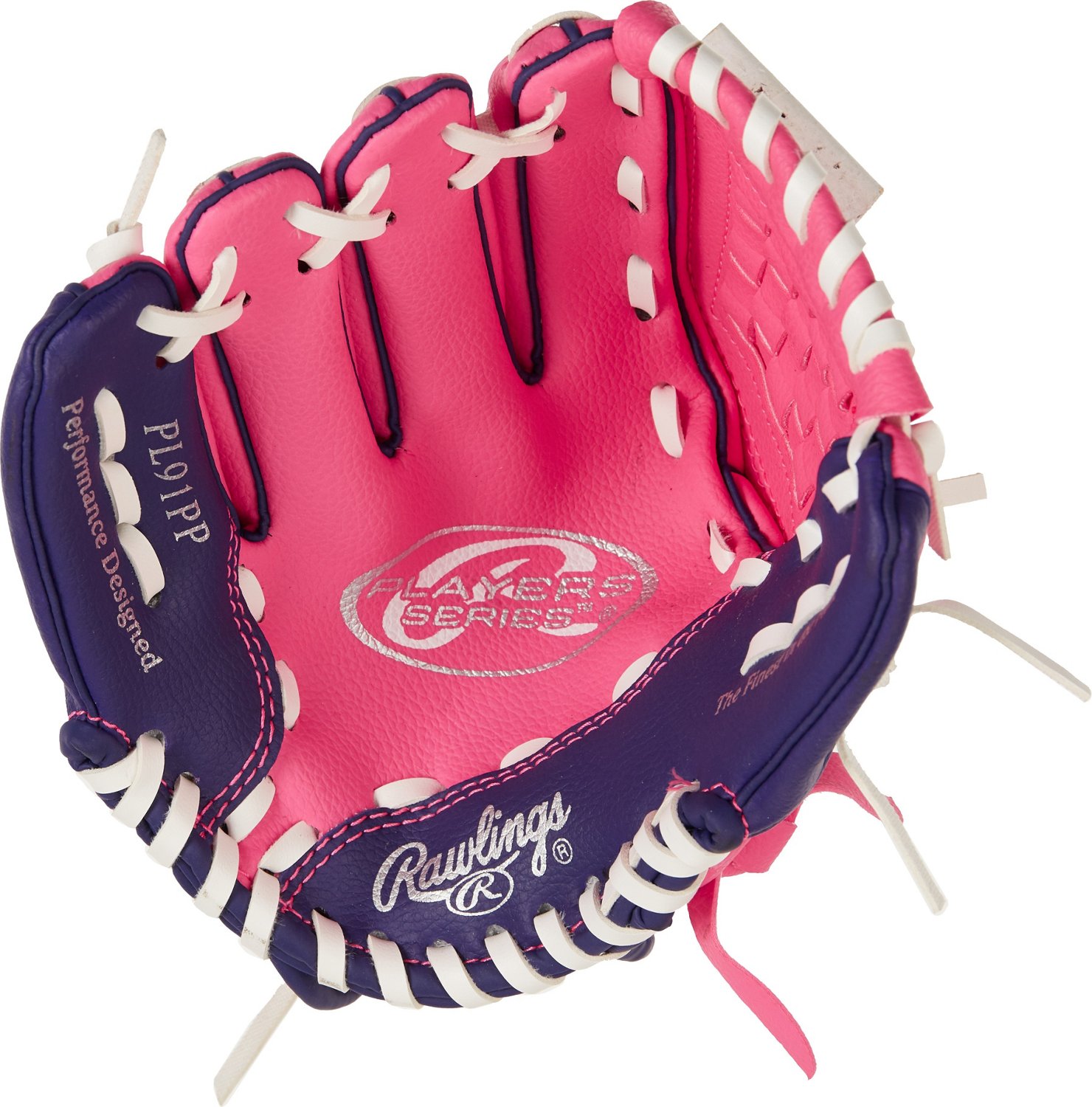 Rawlings Girls' Players 9 in T-ball Utility Glove - view number 3