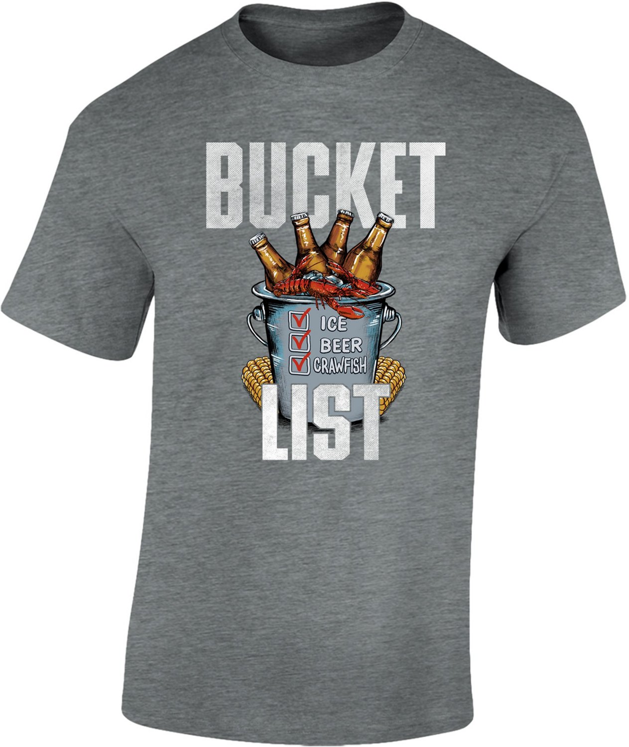 Academy Sports + Outdoors Men's Bucket List Graphic T-shirt