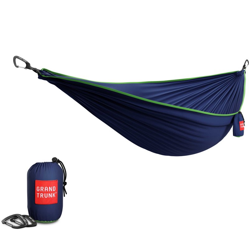 Photos - Hammock Grand Trunk TRUNKTECH Single  Blue/Dark Green - Camp Pads And s at Academy Sports TT-SH-31-41