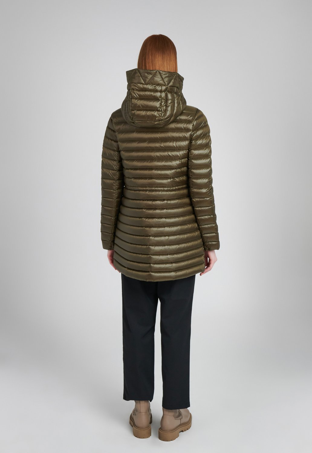 The Recycled Planet Women's Roma Down Filled Walker Jacket - view number 2