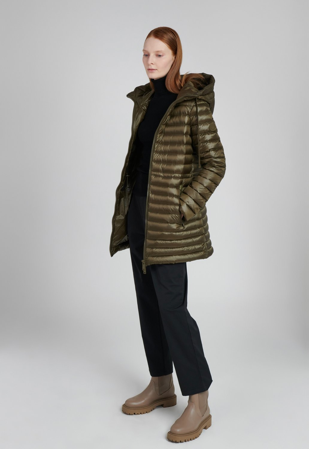 The Recycled Planet Women's Roma Down Filled Walker Jacket - view number 3