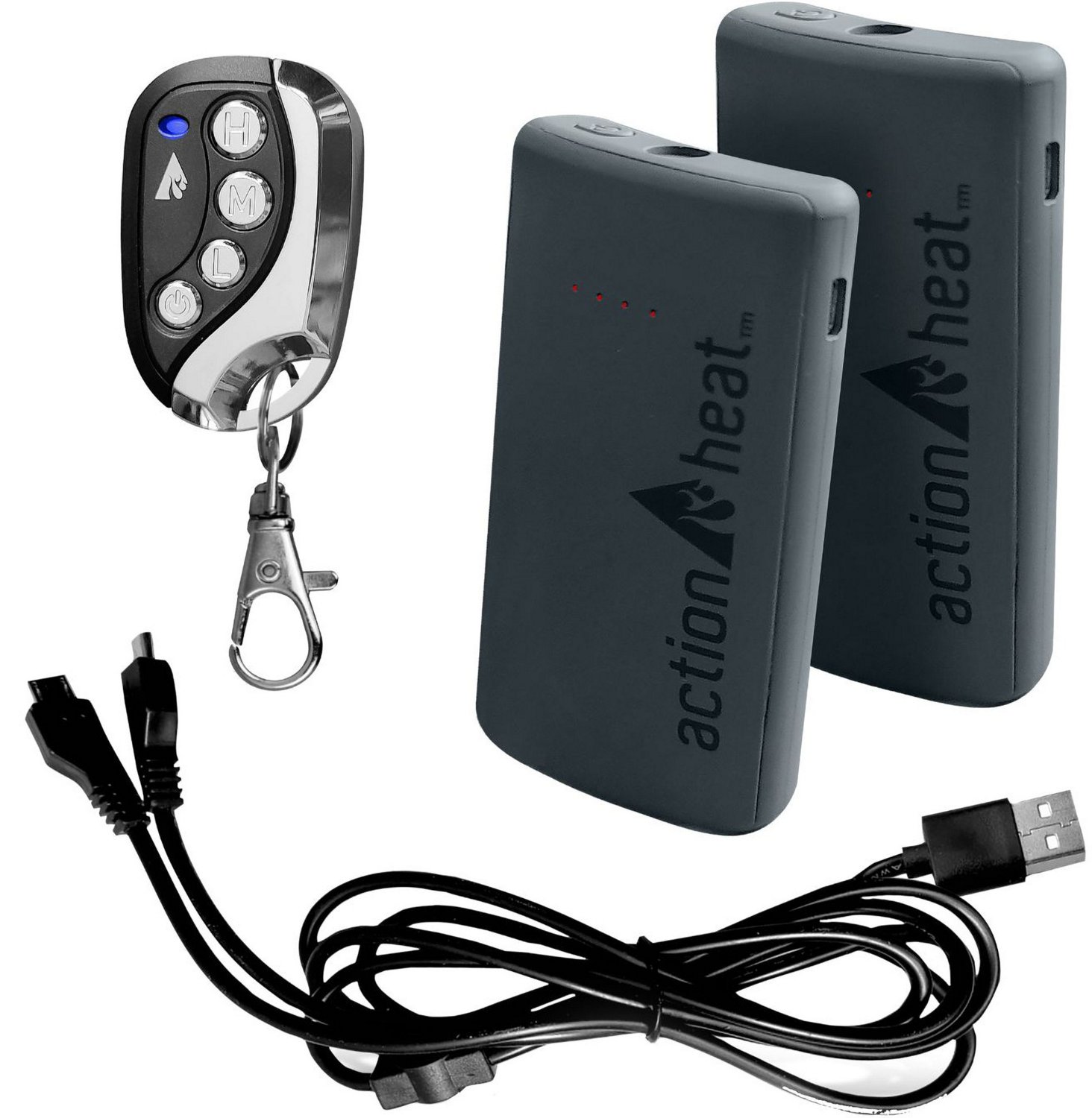 ActionHeat Cotton 3.7V Rechargeable Heated Socks Academy