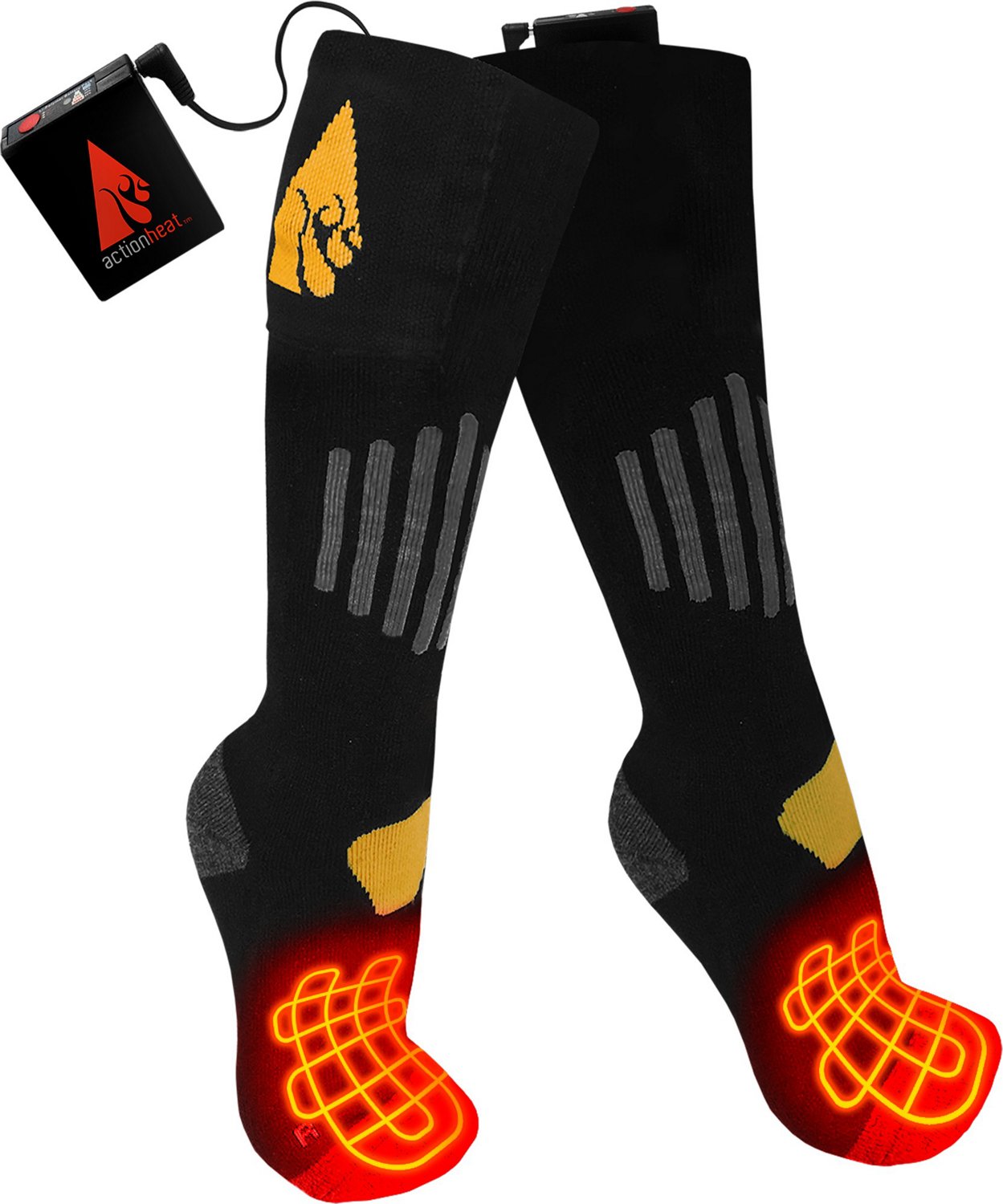 ActionHeat Cotton 3.7V Rechargeable Heated Socks 1.0                                                                             - view number 1