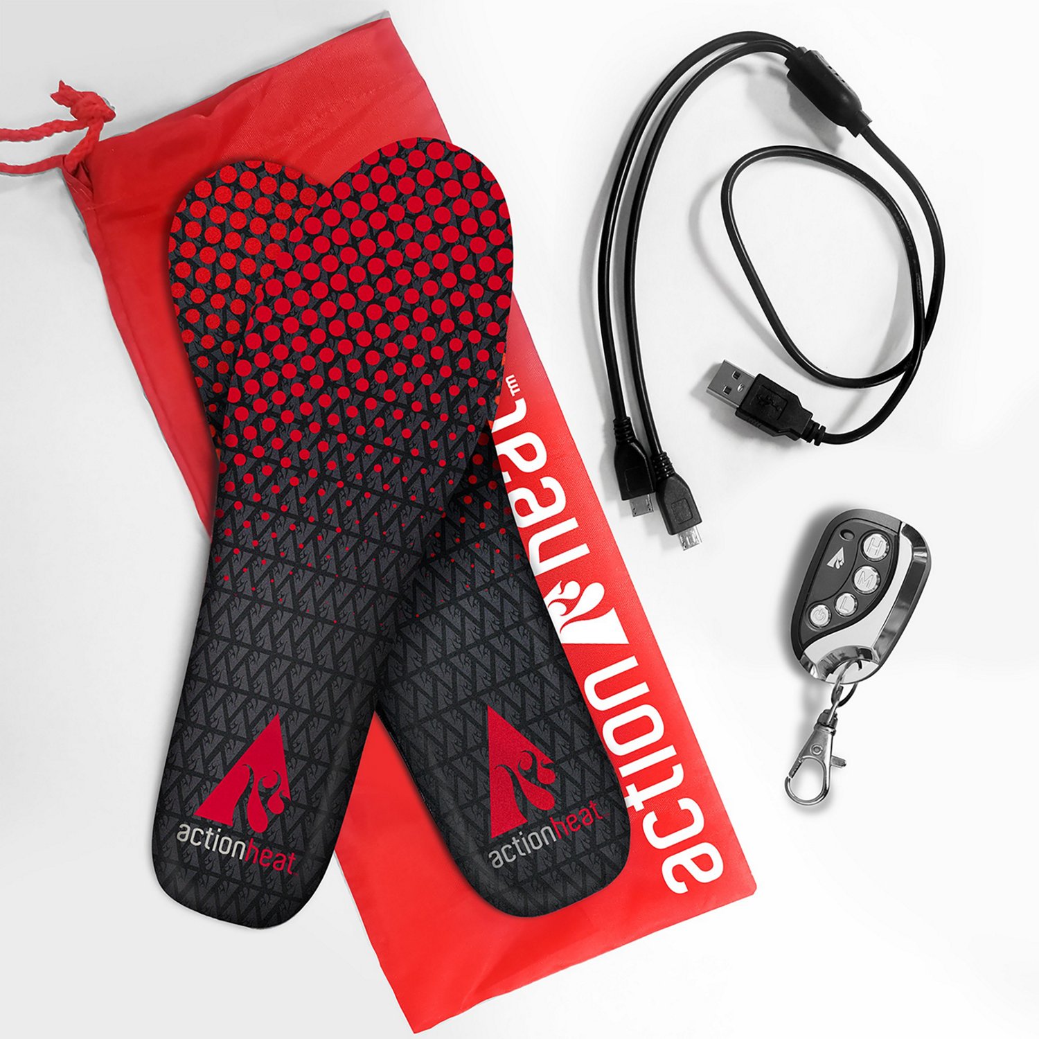 ActionHeat 3.7 Volt Rechargeable Heated Insoles with Remote - view number 3