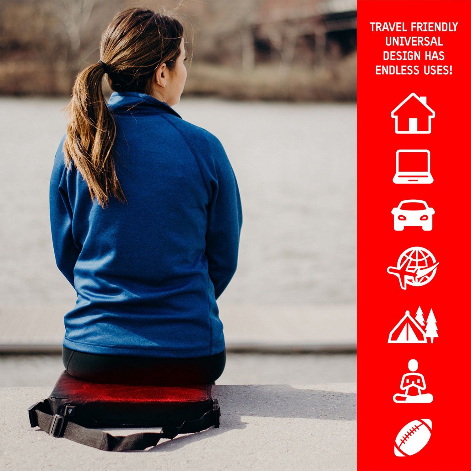 ActionHeat 5 Volt Battery-Heated Seat Cushion - view number 6