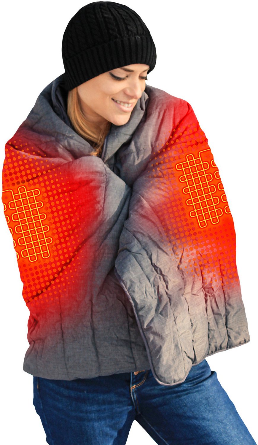 ActionHeat 7 Volt Battery Heated Throw Blanket Academy