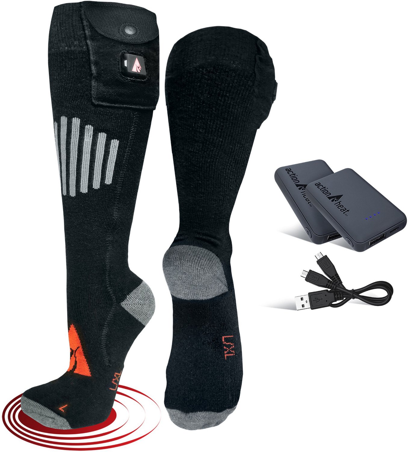 ActionHeat Wool 5V Battery Heated Socks - view number 2