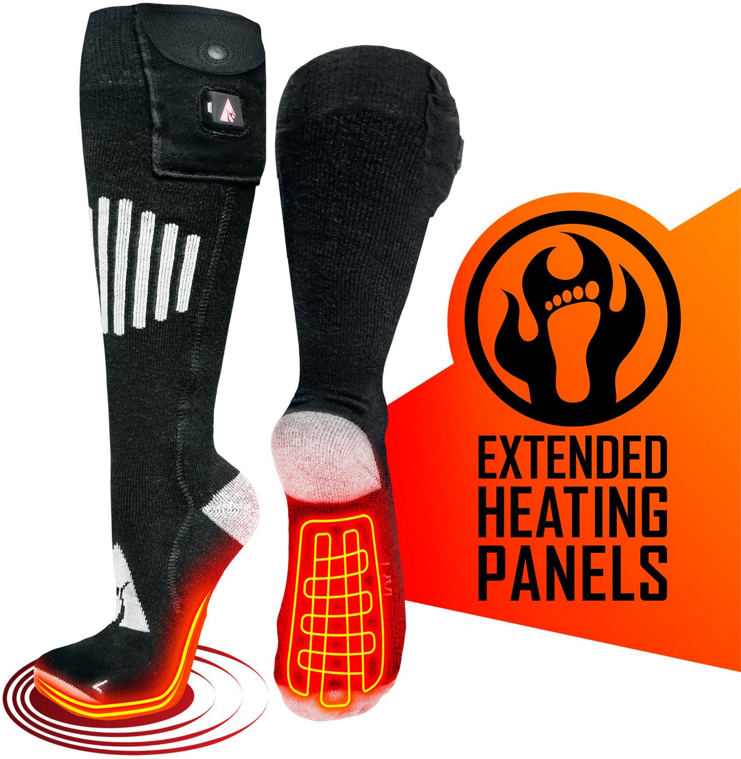 ActionHeat Cotton 5V Battery Heated Socks - view number 6