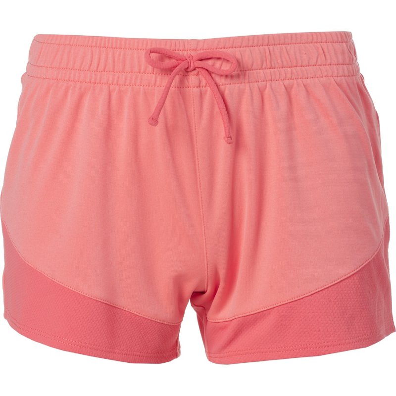 BCG Girls' Turbo Textured Shorts Shell Pink, Medium - Girl's Athletic Shorts at Academy Sports