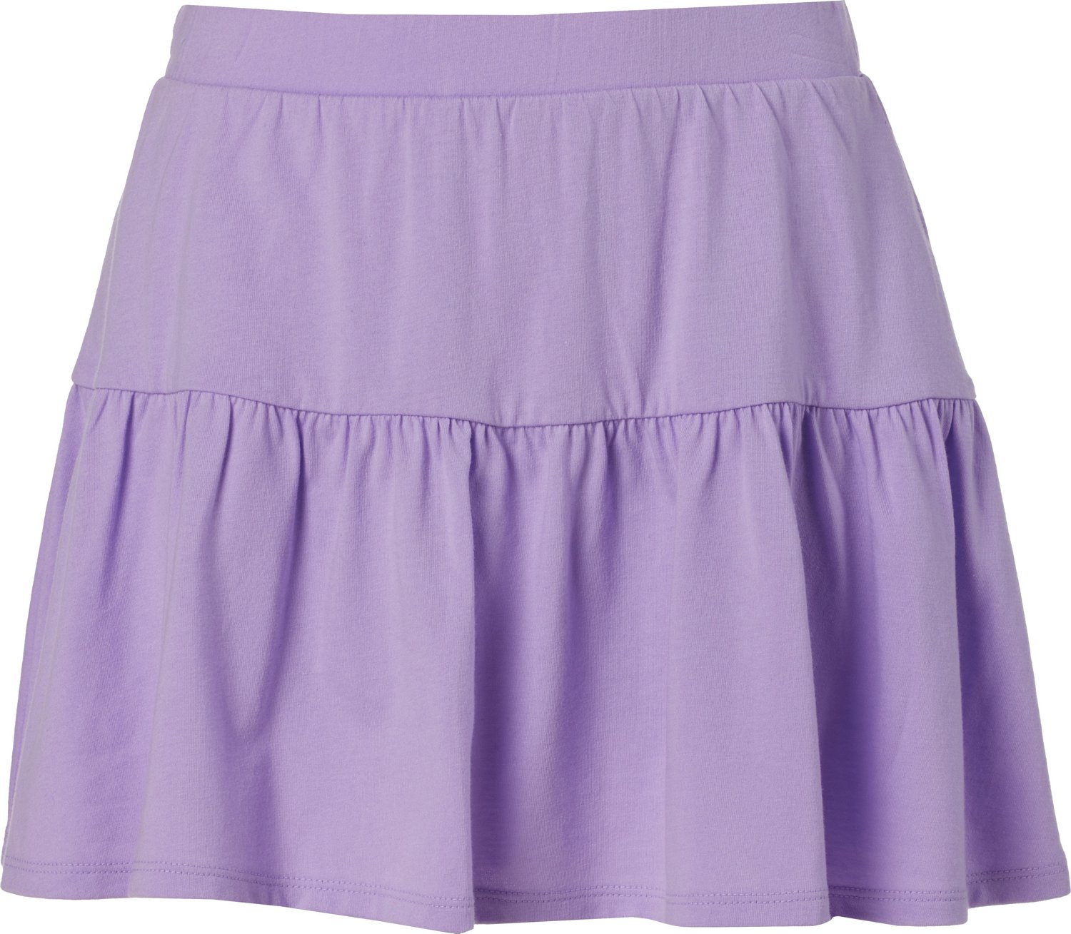 BCG Girls' Tiered Knit Skort
