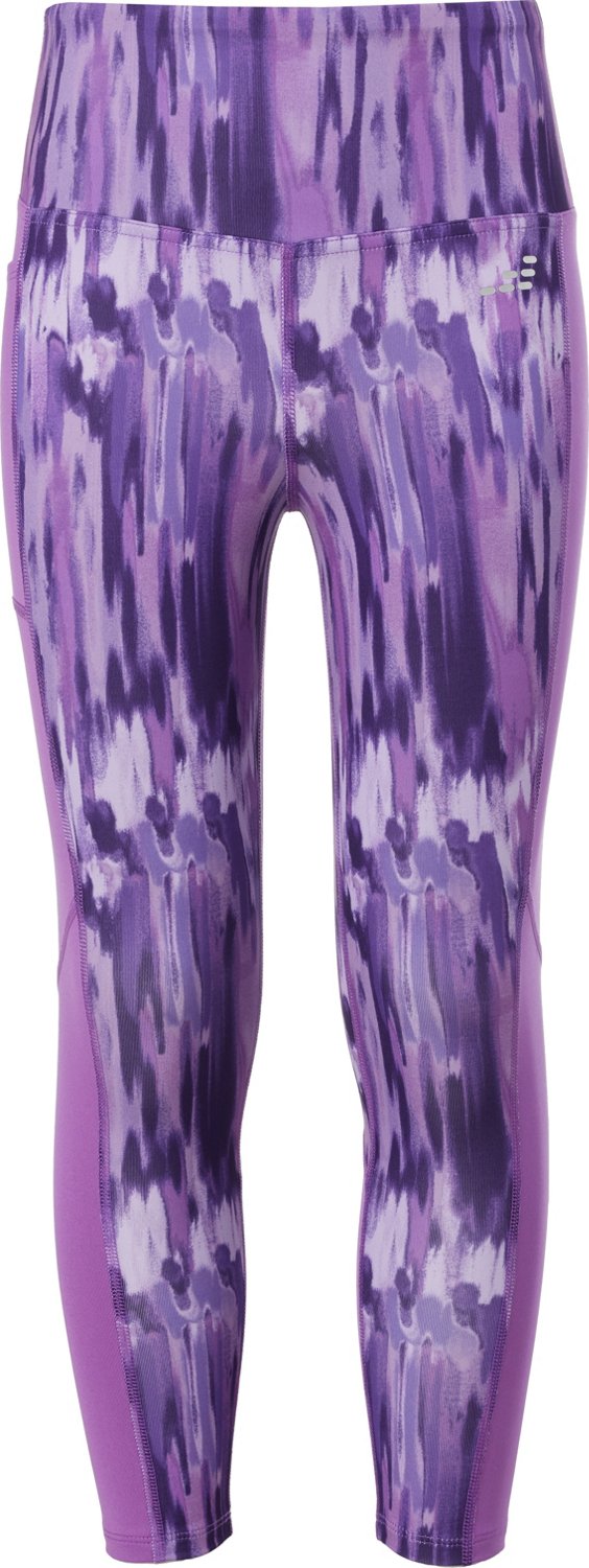 BCG Girls' Pieced Printed Leggings