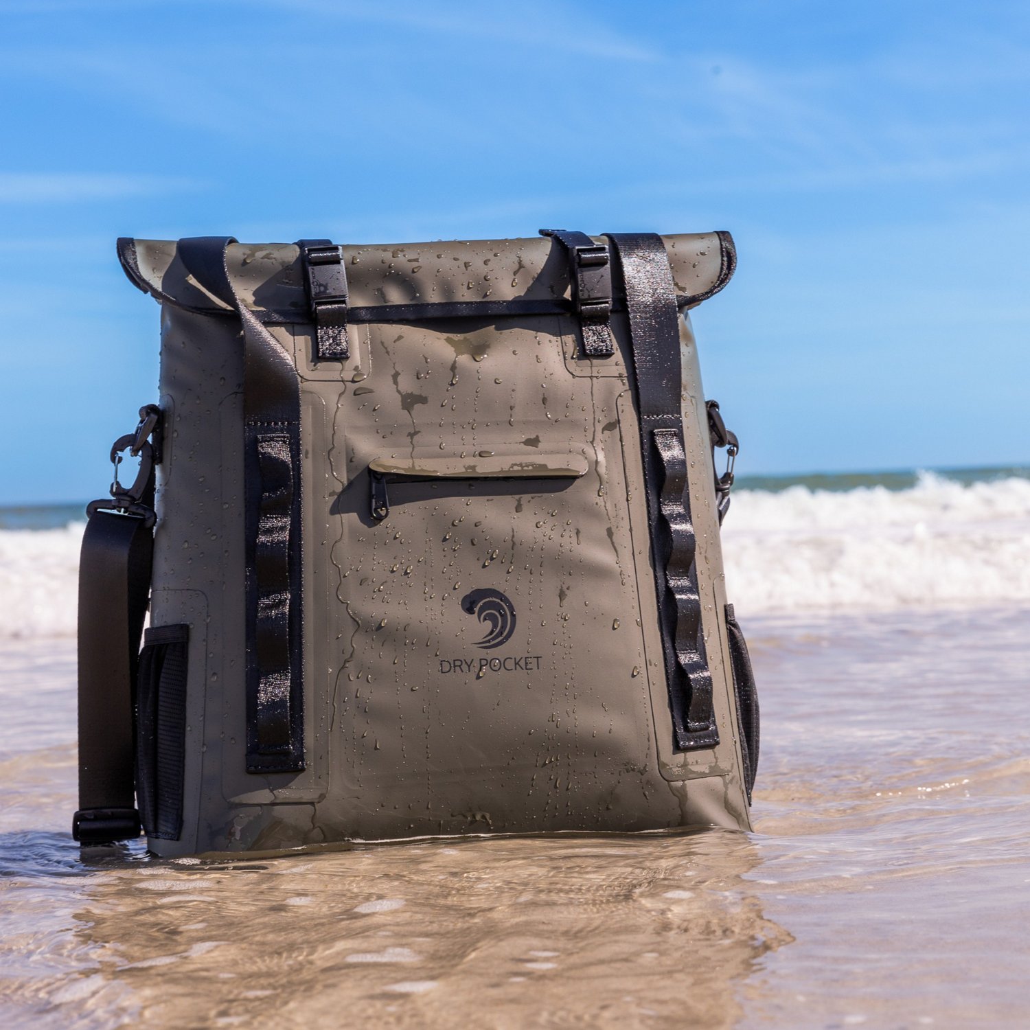 Dry Pocket Auto Sealing Double Lock Tote Cooler - view number 8