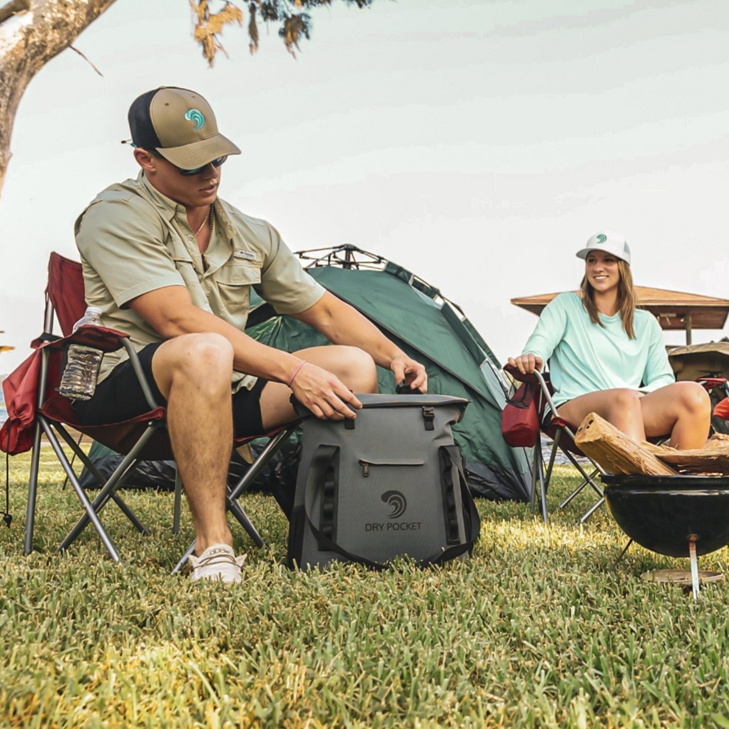 Dry Pocket Auto Sealing Double Lock Tote Cooler - view number 6