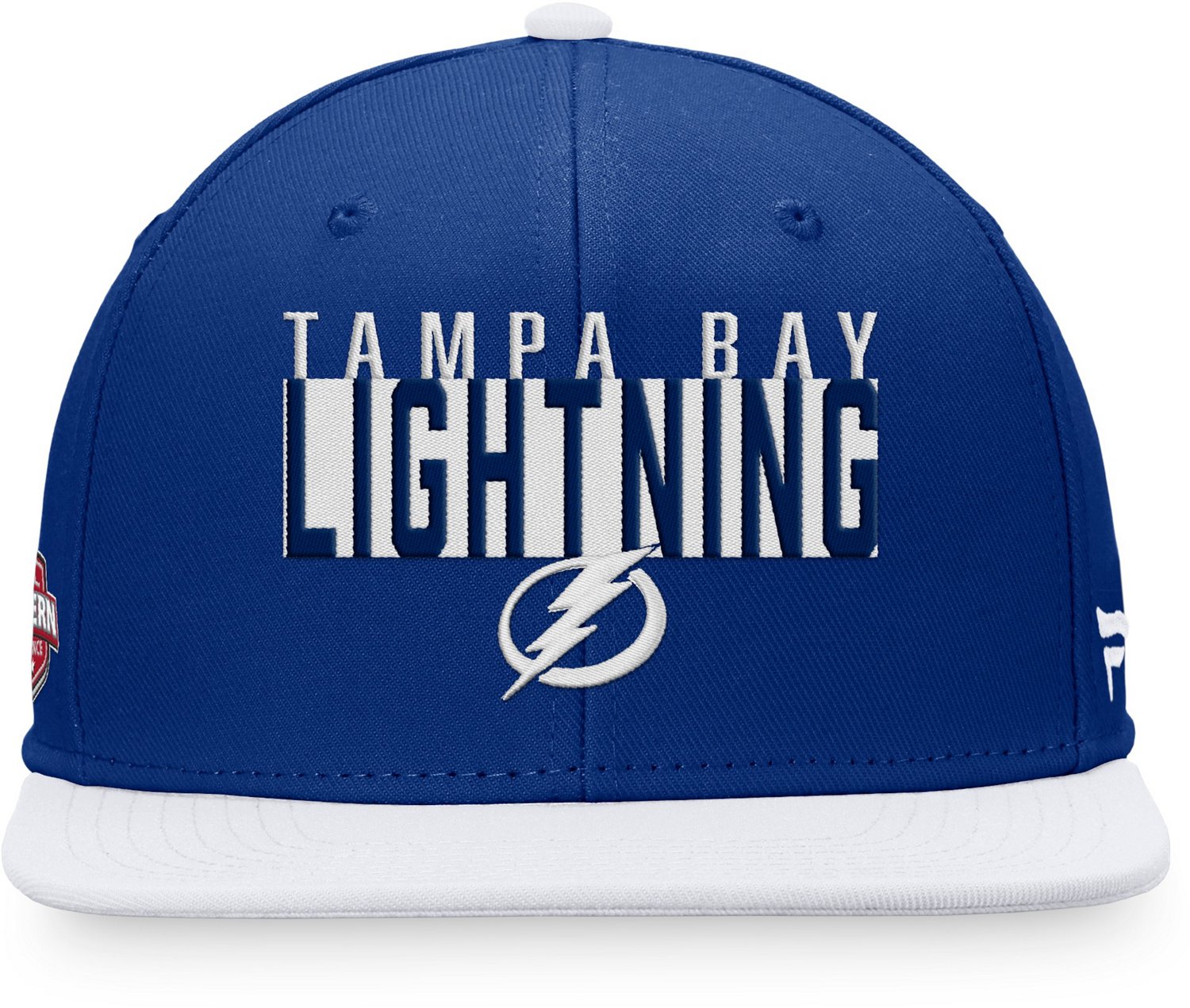 Fanatics Men's Tampa Bay Lightning Fundamental Colored Blocked Snapback Cap - view number 2