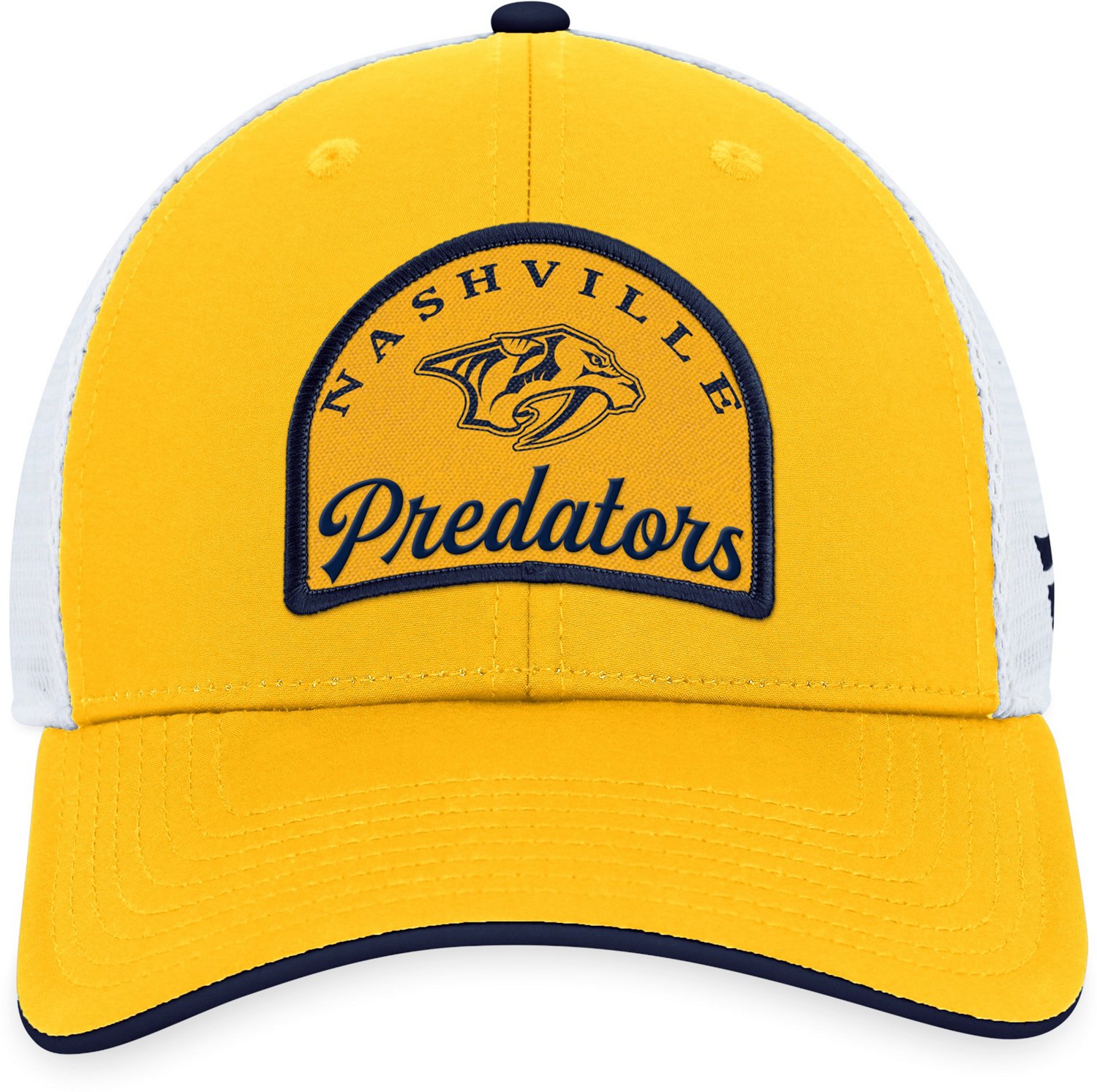 Fanatics Men's Nashville Predators Fundamental Mesh Back Trucker Hat