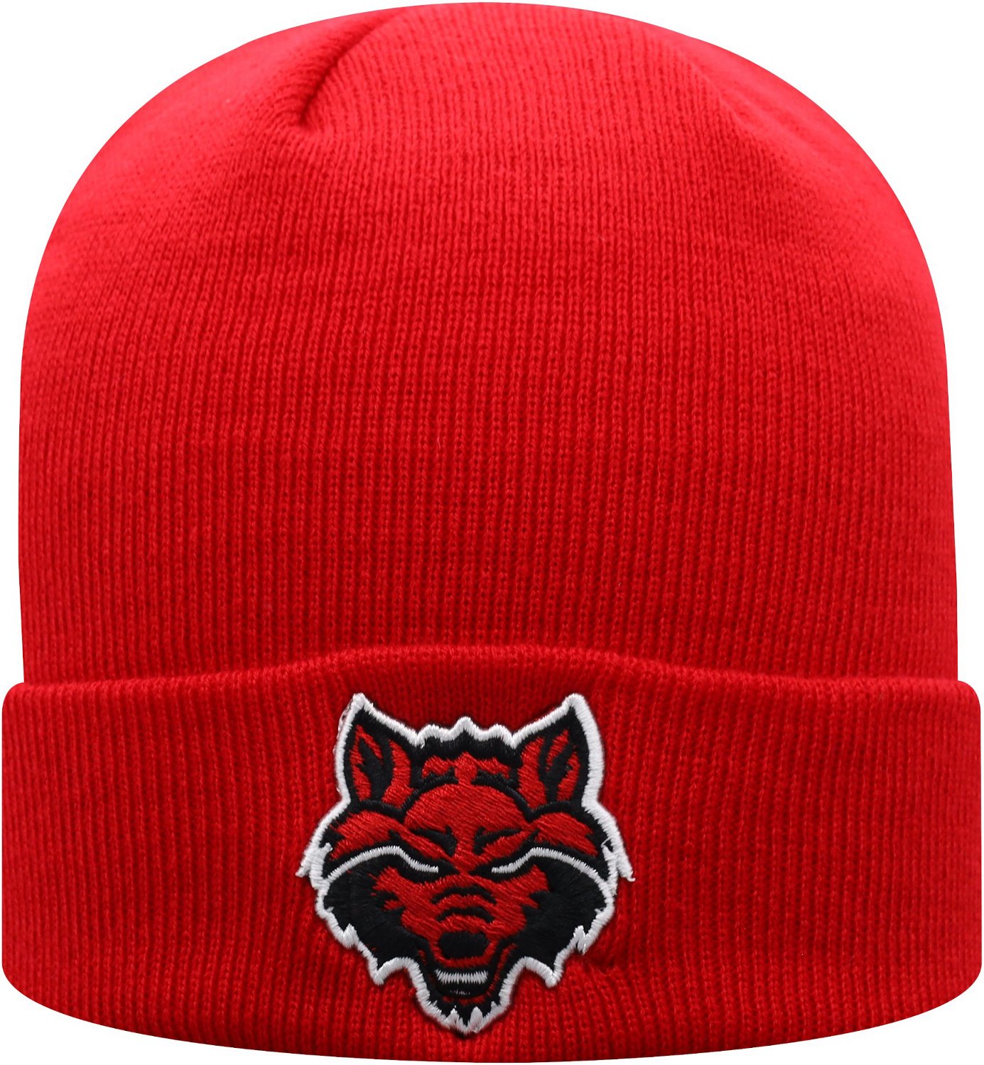 Top of the World Men's Arkansas State University Alt Logo Cuffed Beanie Hat