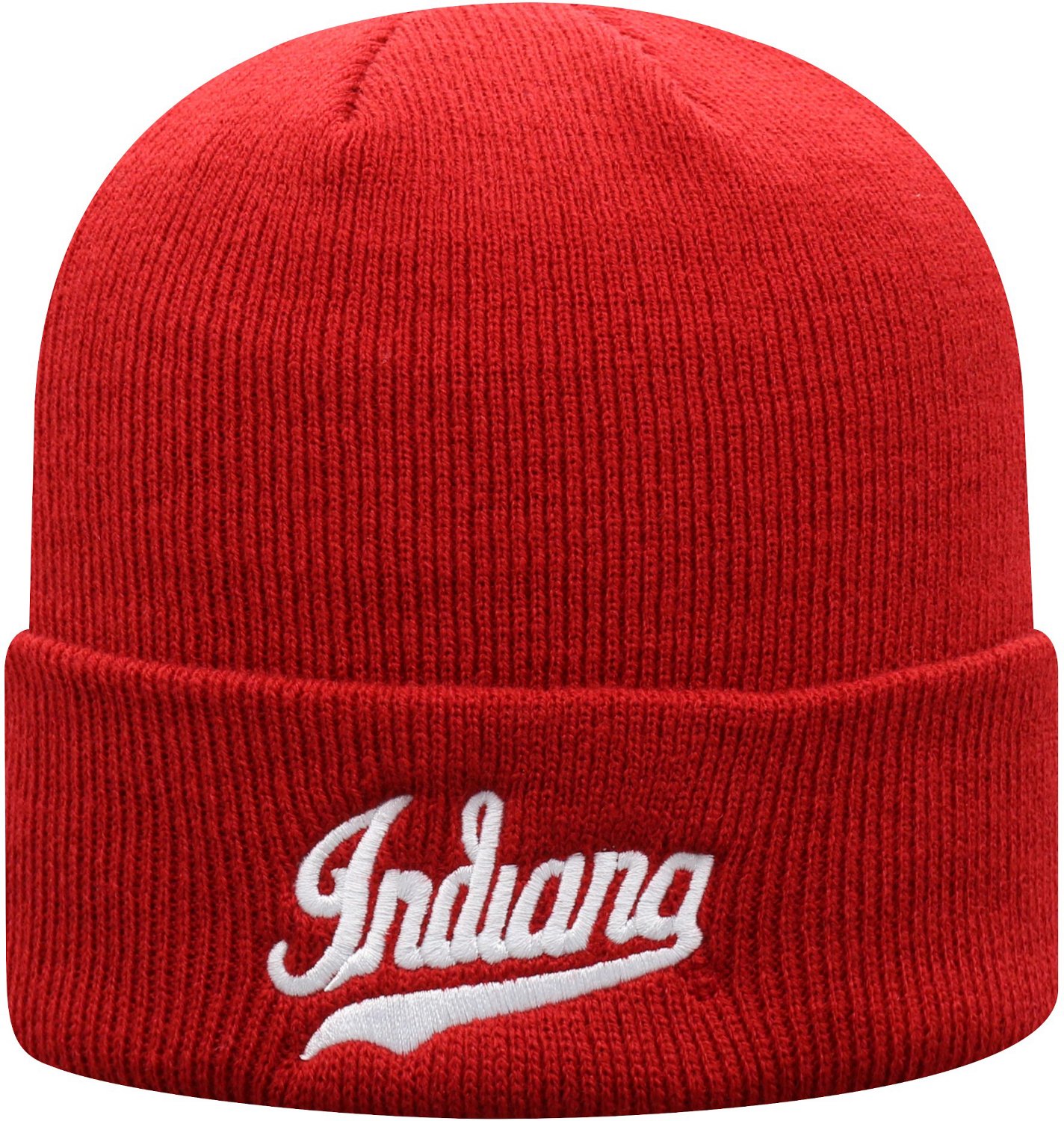 Top of the World Men's Indiana University Alt Logo Cuffed Beanie Hat - view number 2