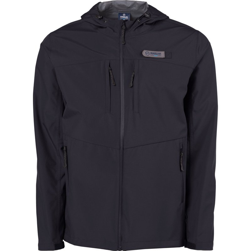 Magellan Outdoors Men's Pro Angler Rain Breaker Fishing Jacket Caviar, Small - Men's Fishing Tops at Academy Sports