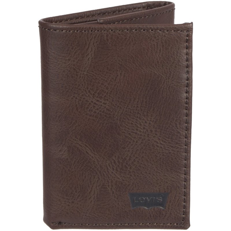 Levi's Rfid Xcap Trifold Wallet Brown - Wallets at Academy Sports