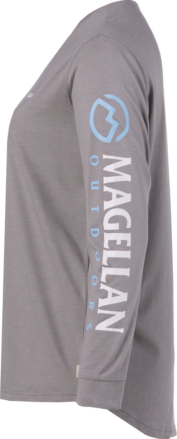 Magellan Outdoors Women's Grotto Falls Plus Size Long Sleeve T-shirt - view number 3